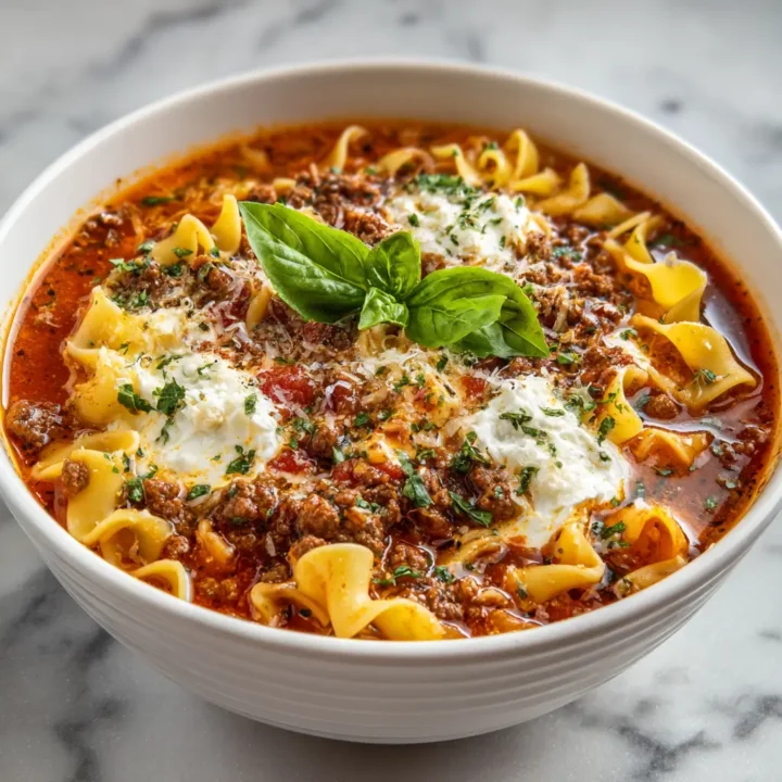 Classic Lasagna Soup