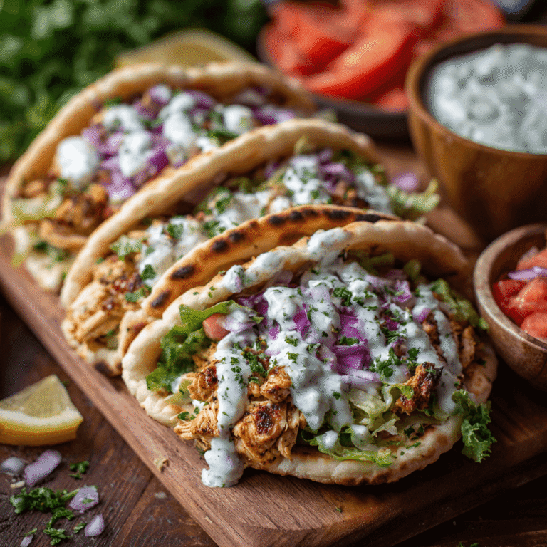 Sheet Pan Chicken Pitas with Herby Ranch Recipe
