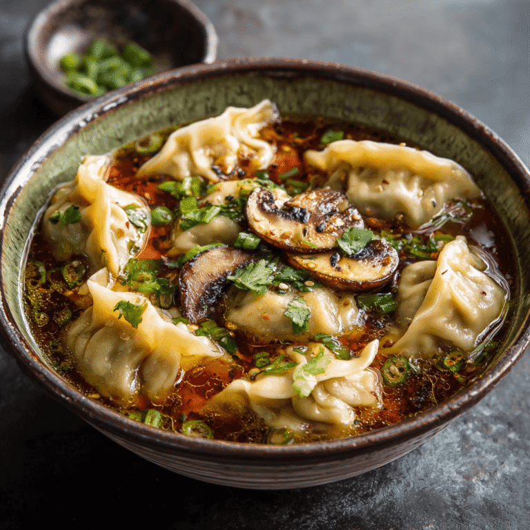 Gyoza Soup Recipe