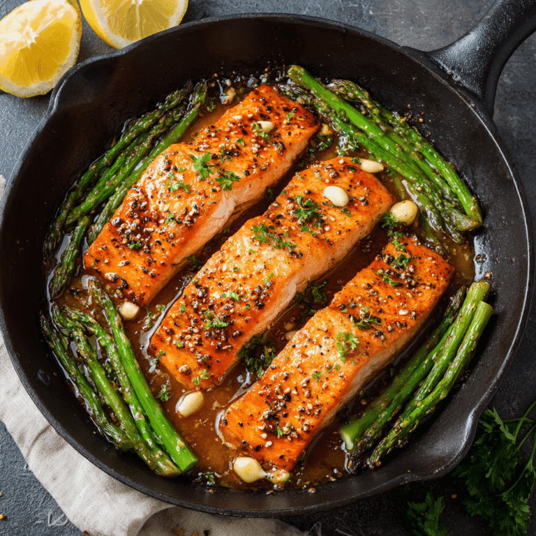 Honey Garlic Salmon Recipe