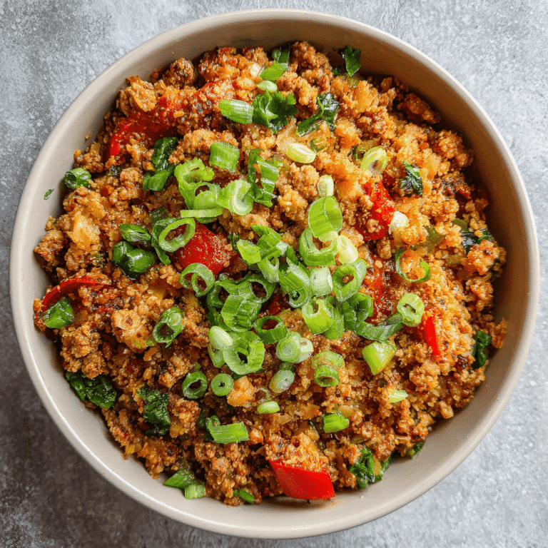 Spicy Turkey Cauliflower Rice Recipe