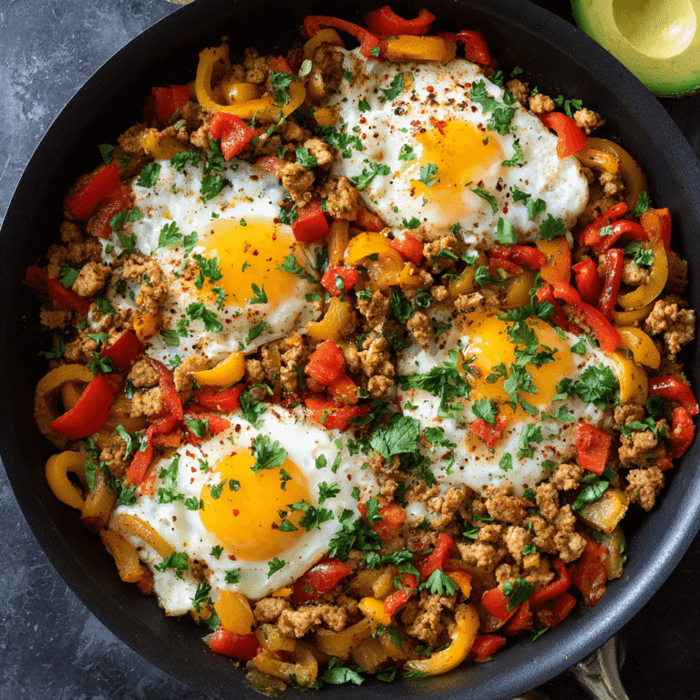 Turkey & Egg Breakfast Skillet Recipe
