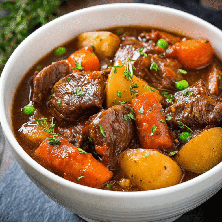 Slow Cooker Beef Stew Recipe