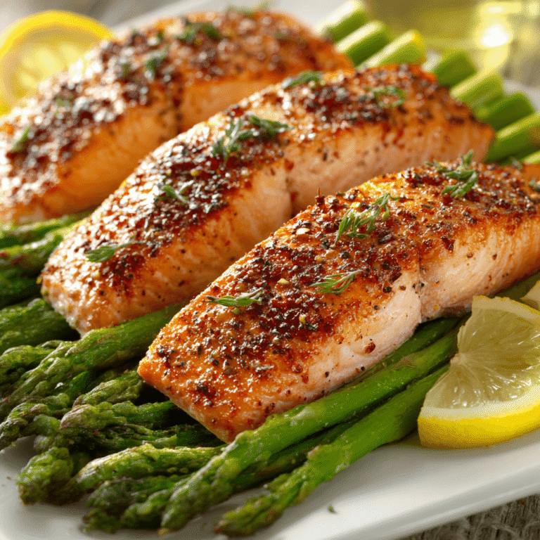 Baked Tasmanian Salmon with Asparagus Recipe