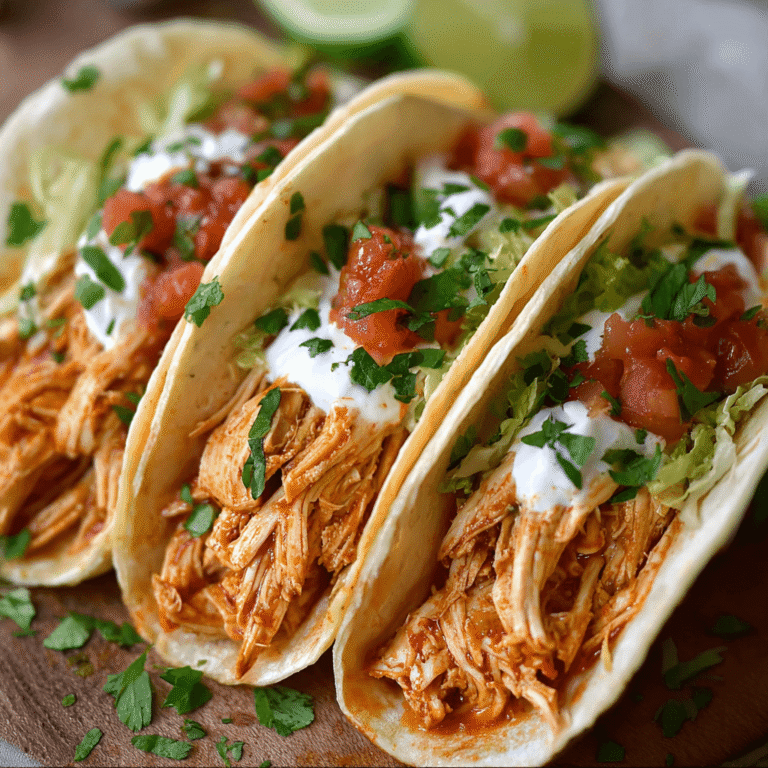 Flavorful Slow Cooker Chicken Tacos: The Set-and-Forget Method