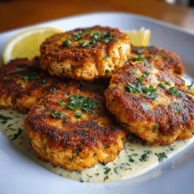 The Best Crispy Salmon Patties (Never Dry!)