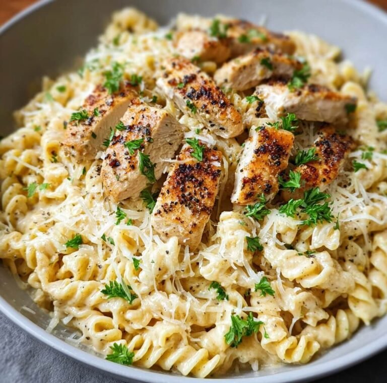 Rich & Creamy Garlic Chicken Pasta (Ready in 30 Minutes)
