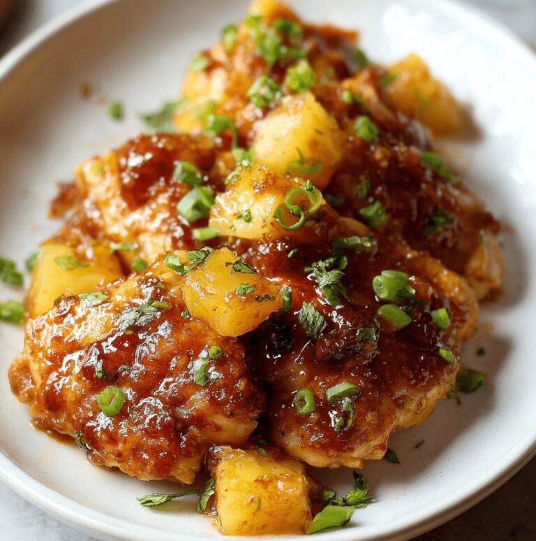 Weeknight Brown Sugar Pineapple Chicken (30-Minute Skillet)