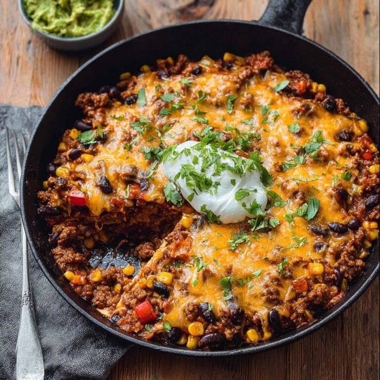 Easy Ground Beef Enchilada Skillet Recipe for Busy Weeknights