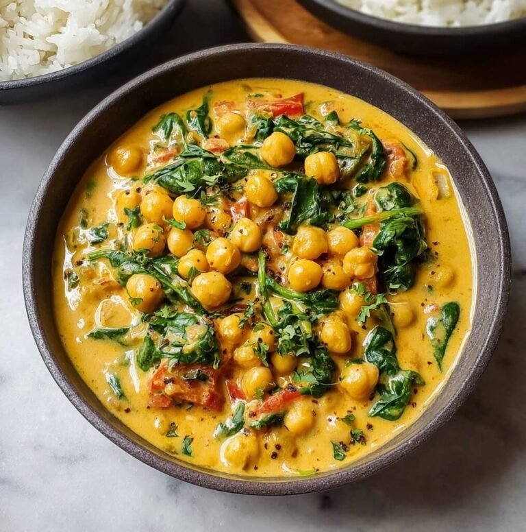 How to Make Chickpea & Spinach Curry That’s Flavorful and Fast