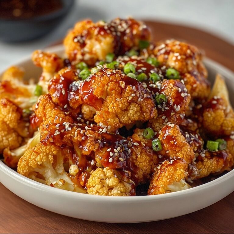 Sweet and Spicy Baked Cauliflower Recipe for Flavorful Easy Meals